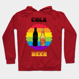 Cola beer vintage Hoodie